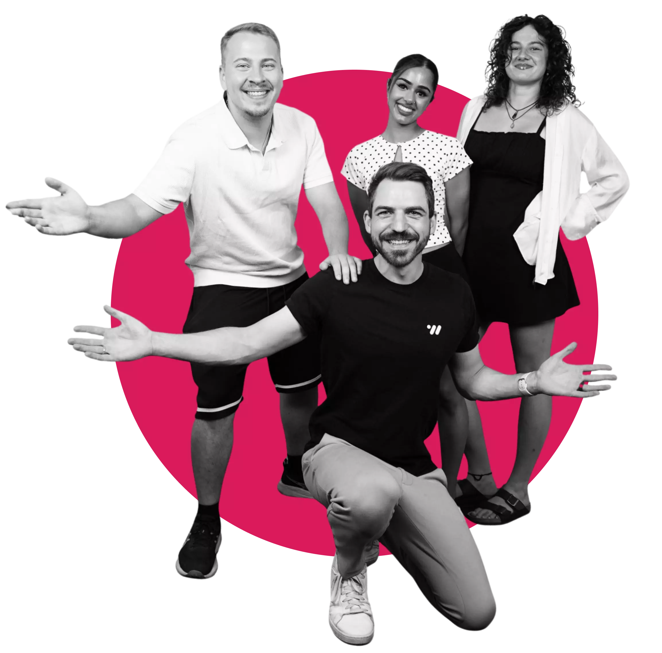 Teamfoto Talent Team