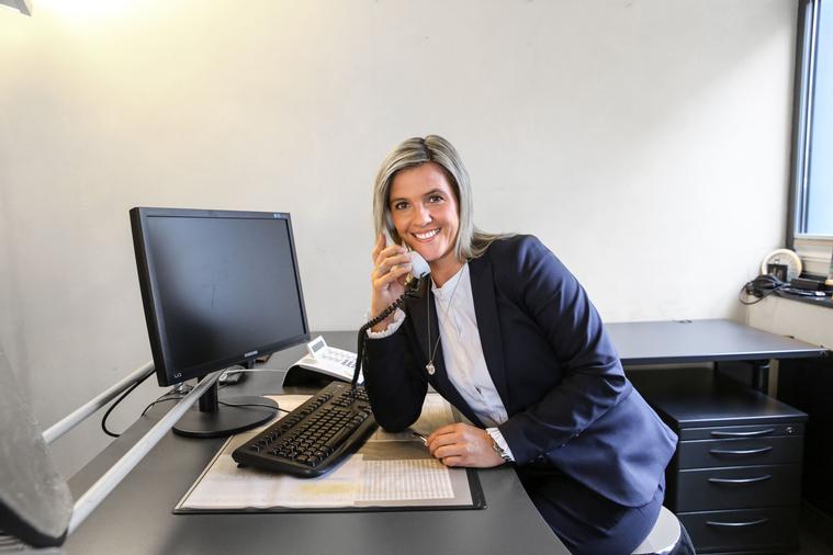 Vertriebsassistenz bei der Arbeit