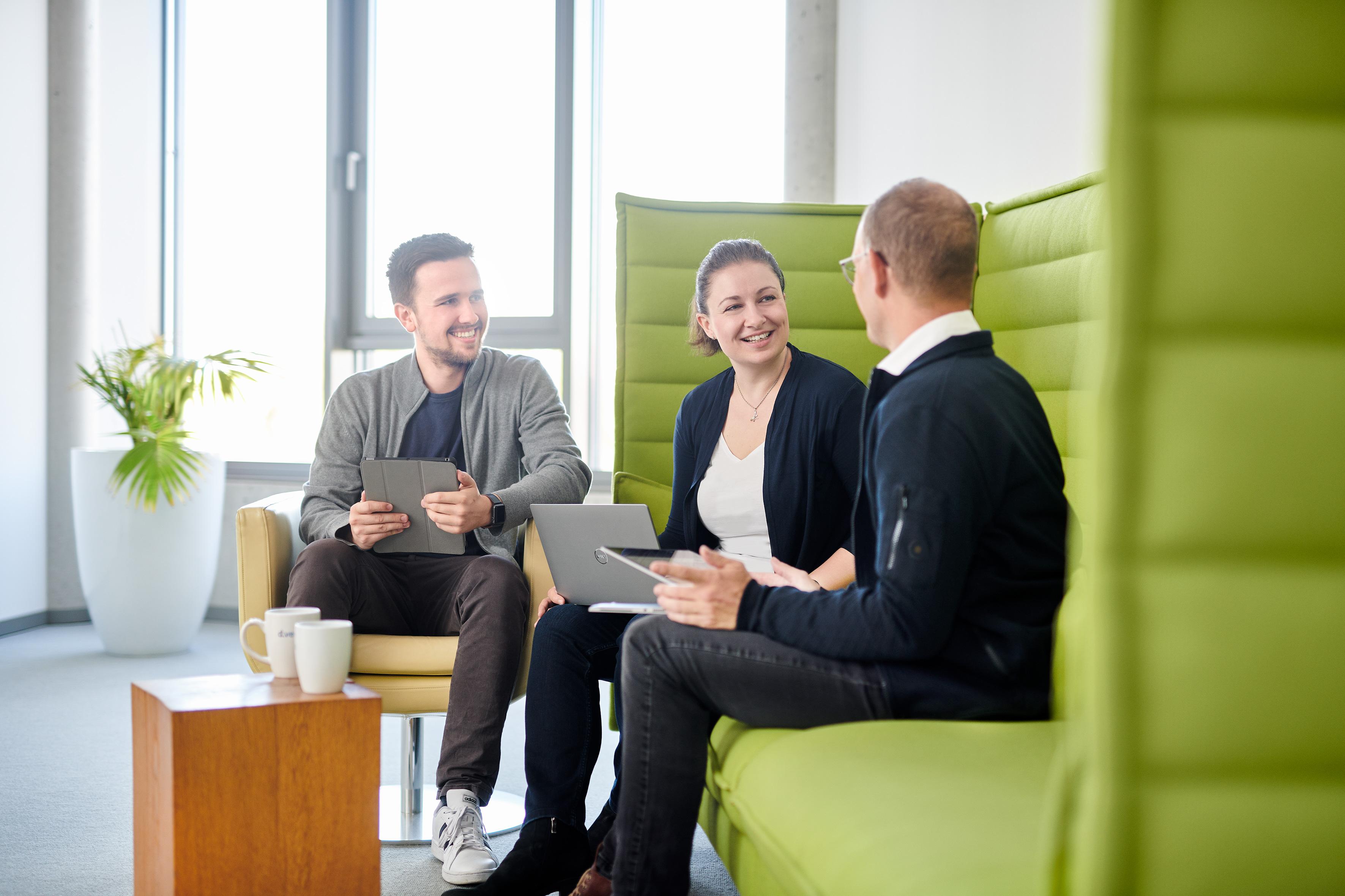 Begegnungs- und Arbeitsort d.velop campus