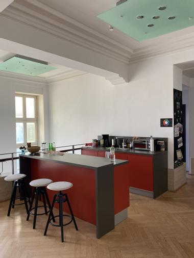 In unserer Pantry ist immer Zeit für einen kurzen Schnack bei einem leckeren Kaffee