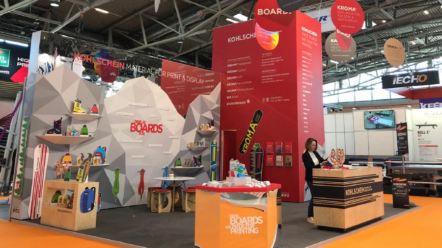 Messestand auf der FESPA 2019