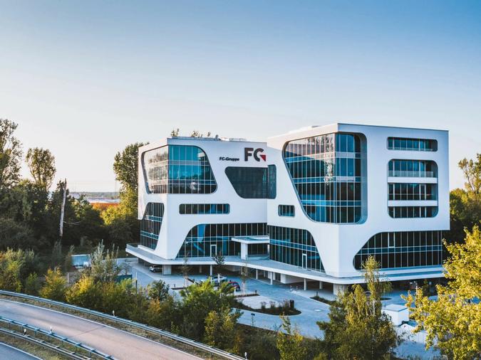 Der 2020 fertiggestellte FC-Campus in Karlsruhe