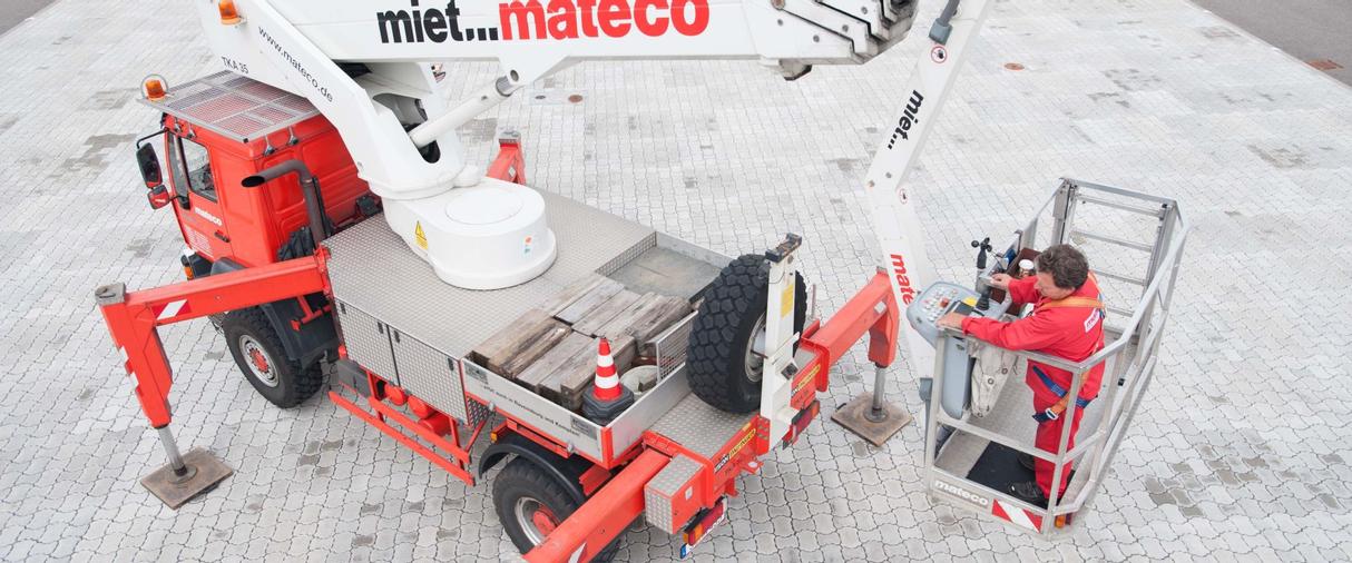 Arbeitsbühne von mateco