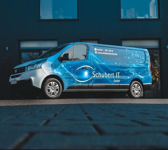 Moderner Fuhrpark im Car-Wrapping Design