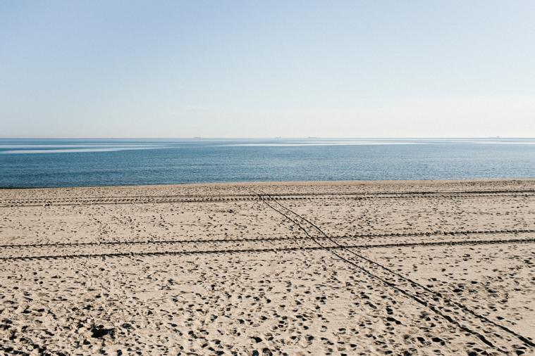 Arbeitsort mit Meerblick