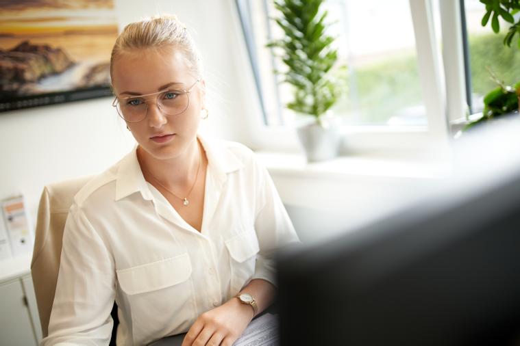 Das ist Sophie - Auszubildende - Kauffrau f. Büromanagement - 2. Lehrjahr