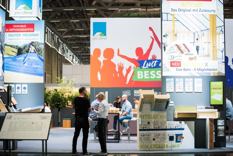 Messestand DACH+HOLZ 2022