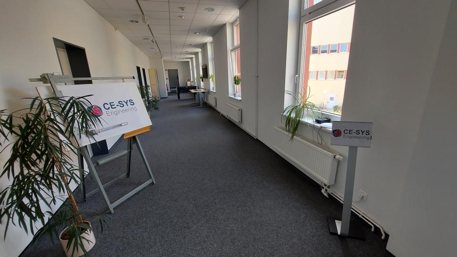 Büroräume CE-SYS Engineering am Standort Erfurt