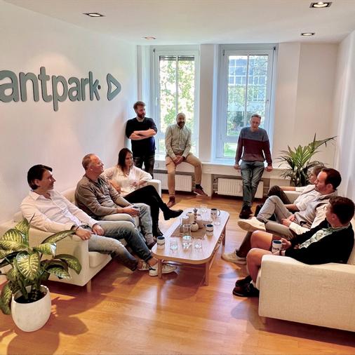 Teambesprechung im Herbst 2022