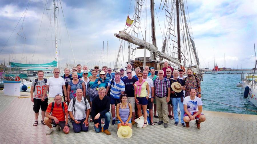 Auf dem Segeltörn in Mallorca