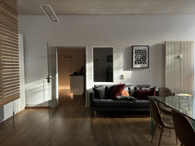 Lichteinfall in unseren Gemeinschaftsraum