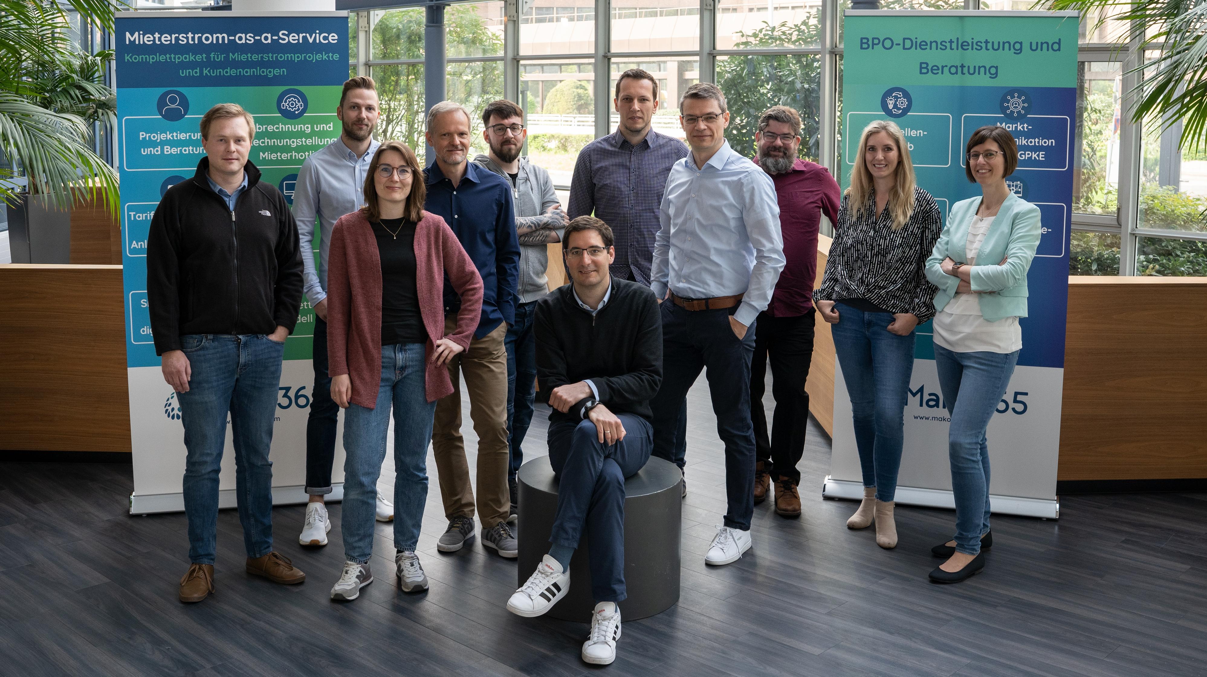 das aktuelle Team der Mako365 / Mako Software