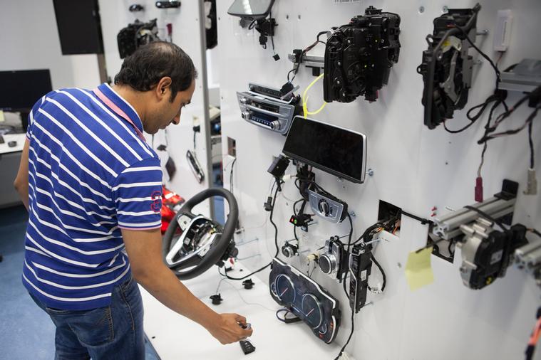 Teilsystem Testplatz