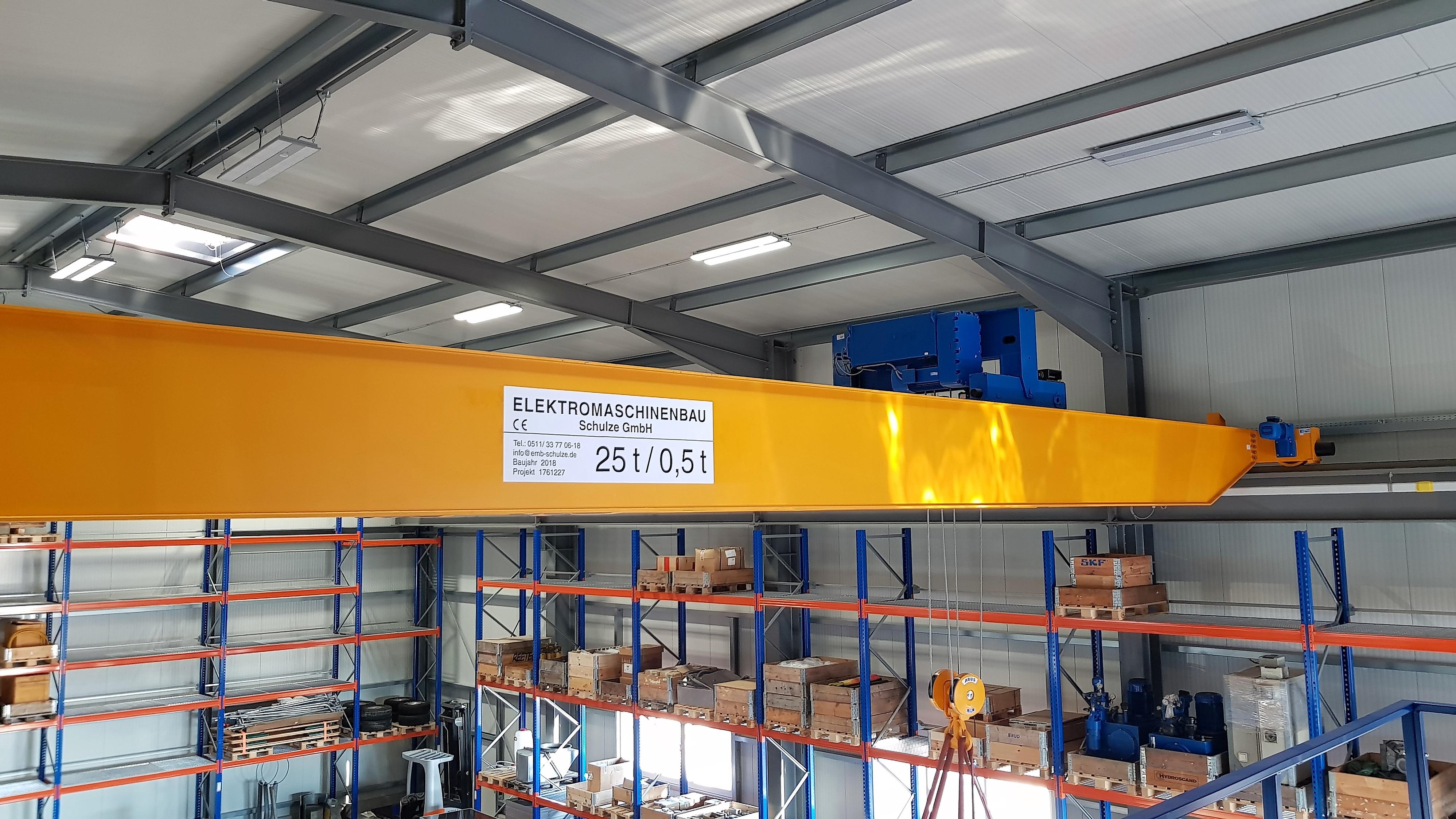 Unser Produkt: eine Krananlage