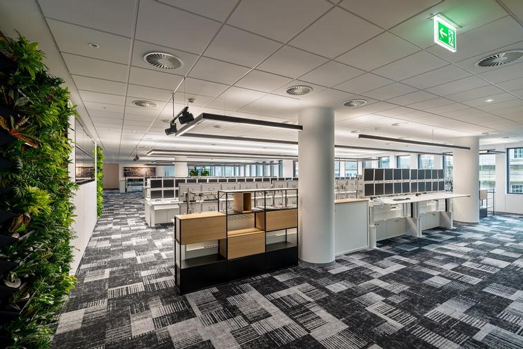 Blick in den Handelsraum