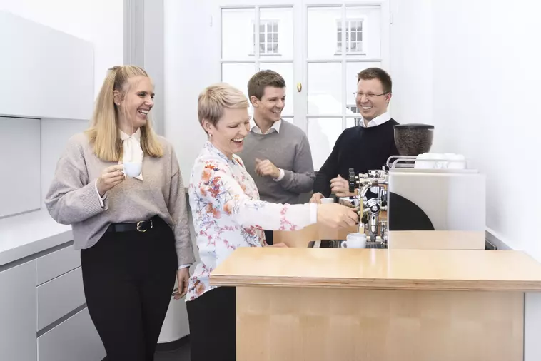Espressobar der Kanzlei