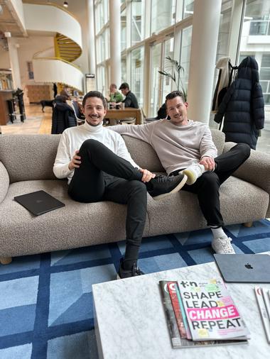 Die Gründer Friedrich und David