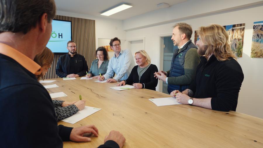 Mitarbeiter der Firma