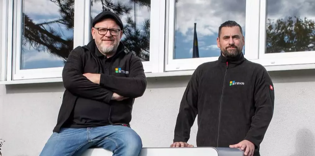Geschäftsfüherer Mario Heyl und Stephan Kaiser