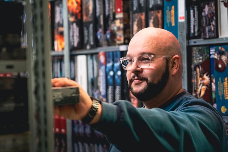 Einlagerung in der Halle