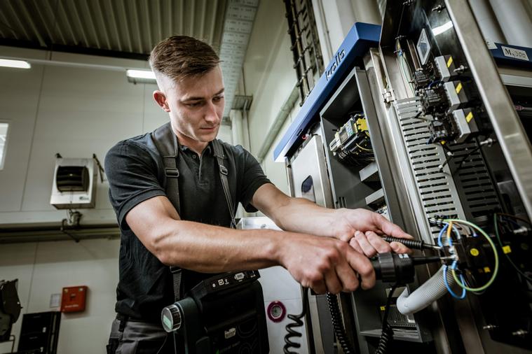 Mitarbeiter bei der Arbeit