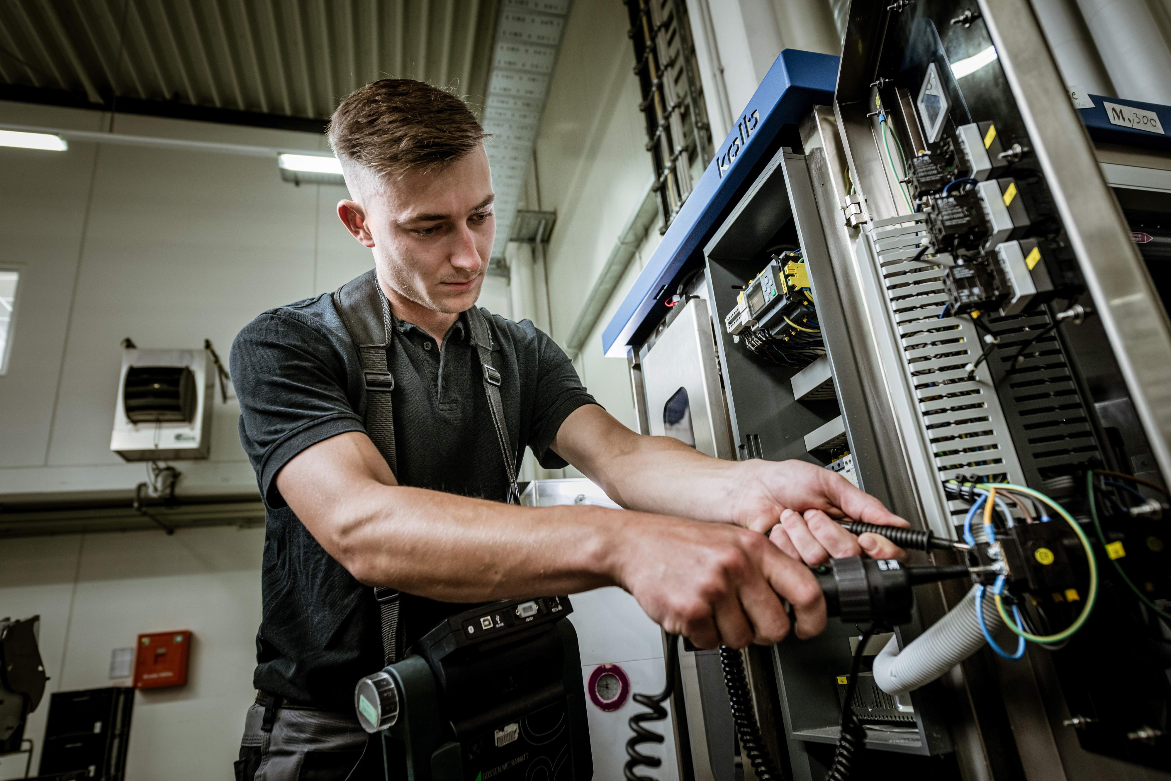 Mitarbeiter bei der Arbeit