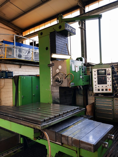 Maschine in Werkstatt