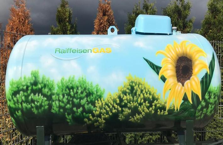 Gastank Blume