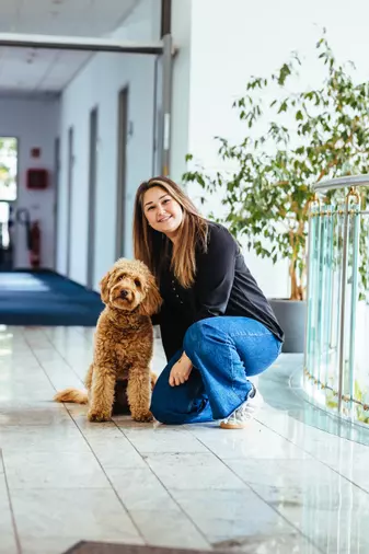 Mitarbeiter, Feelgood-Manager (Hund)