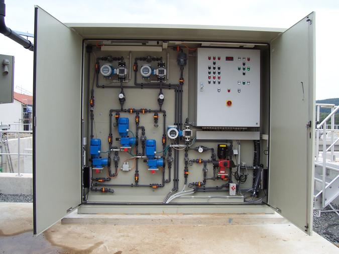 Flockungsmitteldosieranlage