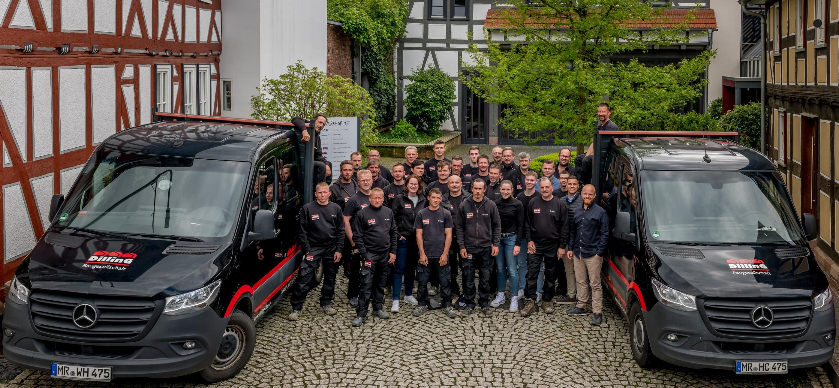 Das Team der Dilling Baugesellschaft