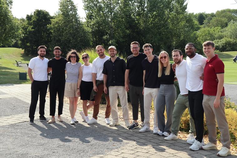 Teamevent auf dem Golfplatz