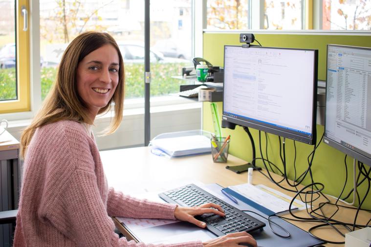 Die ergonomischen Arbeitsplätze unterstützen bei der täglichen Arbeit