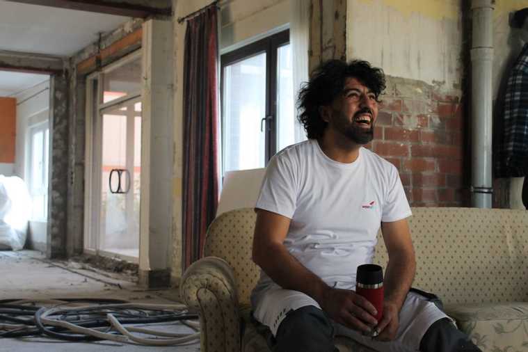 Immer mit Spaß bei der Arbeit 