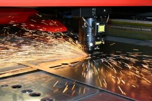 Arbeitsmaschine im Prozess