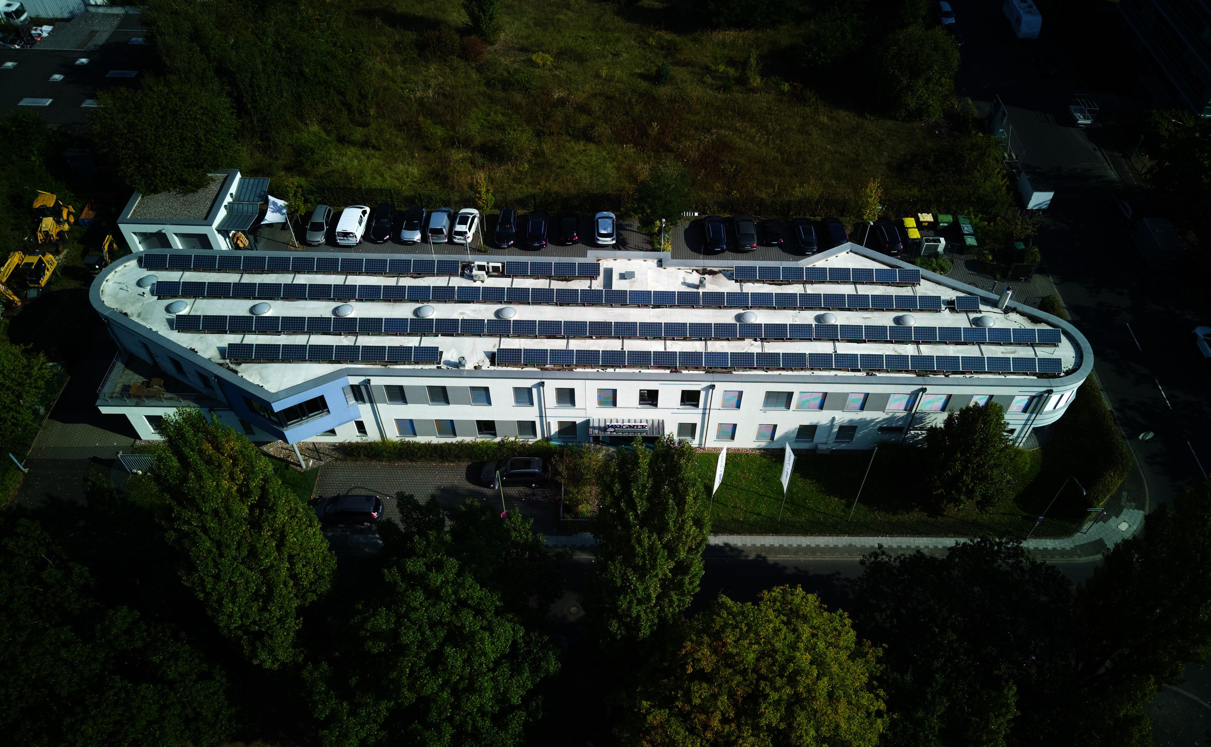 Gebäude 1 Vogelperspektive