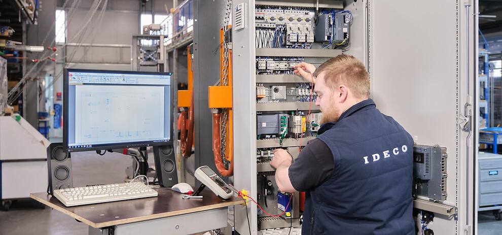Mitarbeiter am Arbeitsplatz