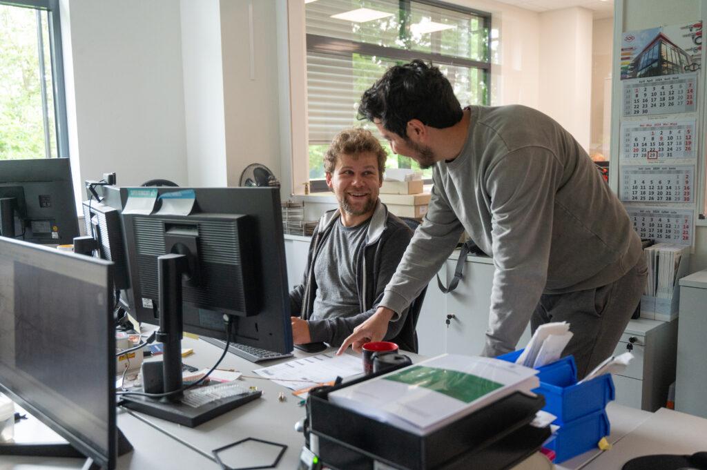 Teamarbeit in Entwicklung