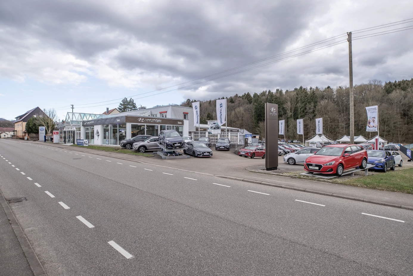 Autohaus Umgebung
