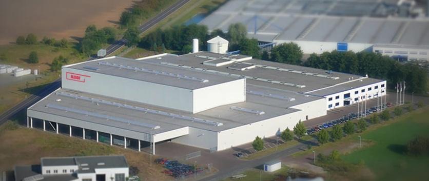 Produktions- und Verwaltungsstandort der DTS Systemoberflächen GmbH in Möckern