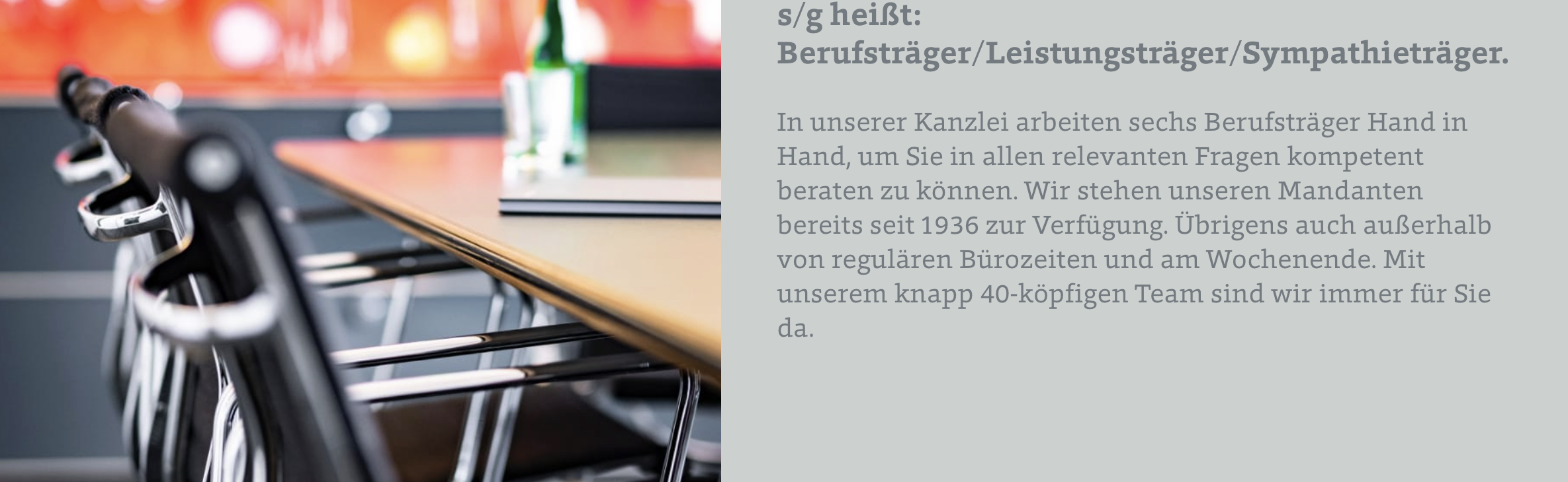 Was s/g heißt: