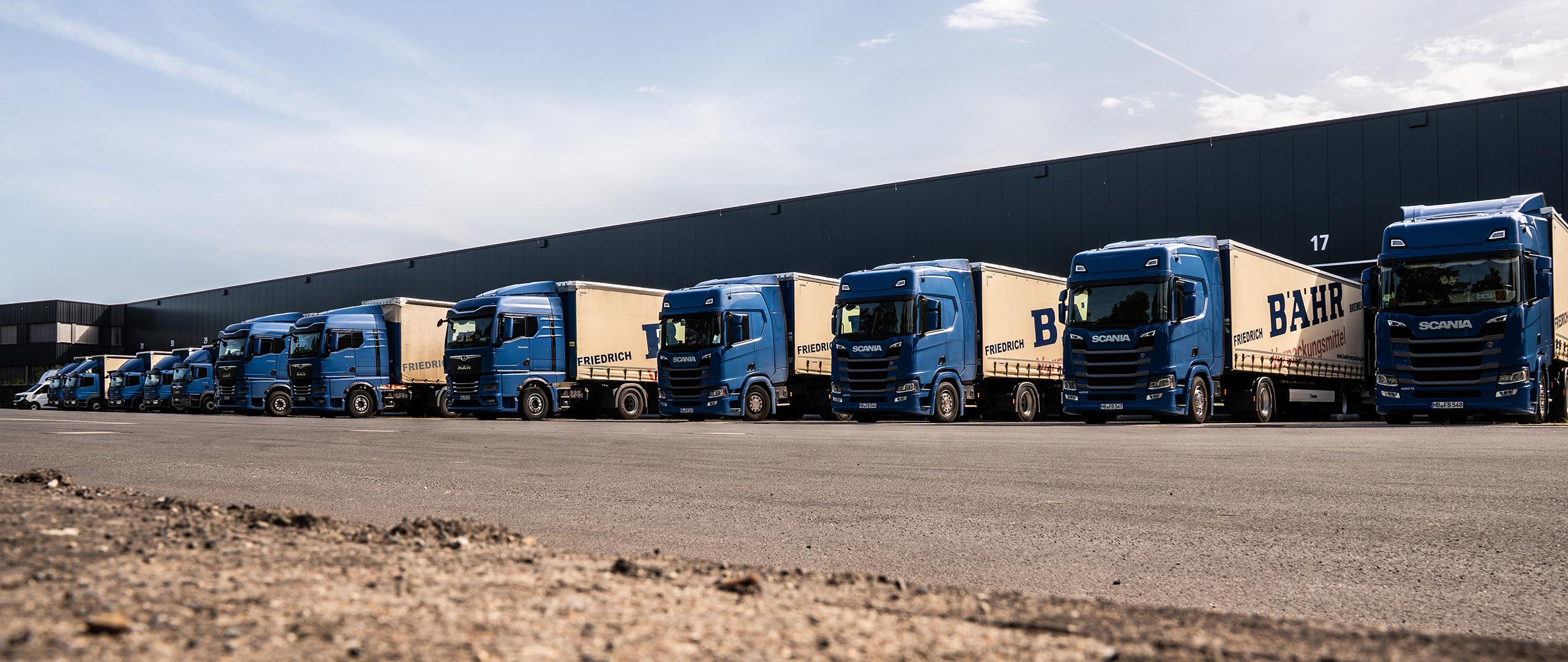 Unsere LKW-Flotte