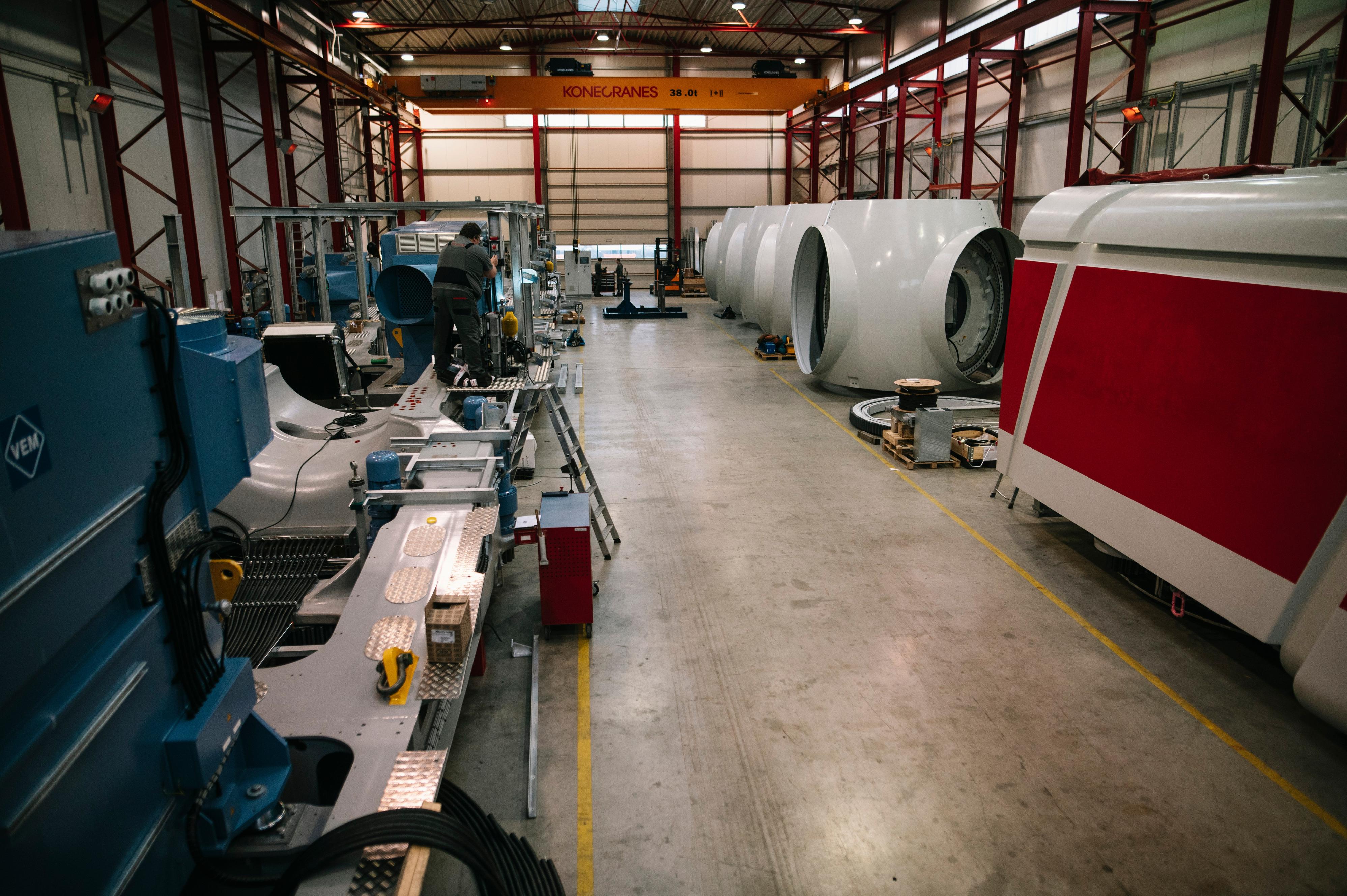 Produktionshalle in Rostock