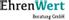 Unternehmenslogo von Ehrenwert Beratung GmbH