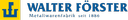 Unternehmenslogo von Walter Förster GmbH