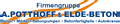Unternehmenslogo von Transportbeton A. Potthoff GmbH