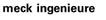 Unternehmenslogo von meck ingenieure GmbH