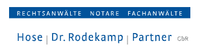 Unternehmenslogo von Hose, Dr. Rodekamp & Partner GbR