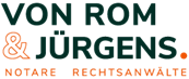 Unternehmenslogo von von Rom Jürgens Rechtsanwälte und Notare