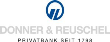 Unternehmenslogo von Donner & Reuschel AG